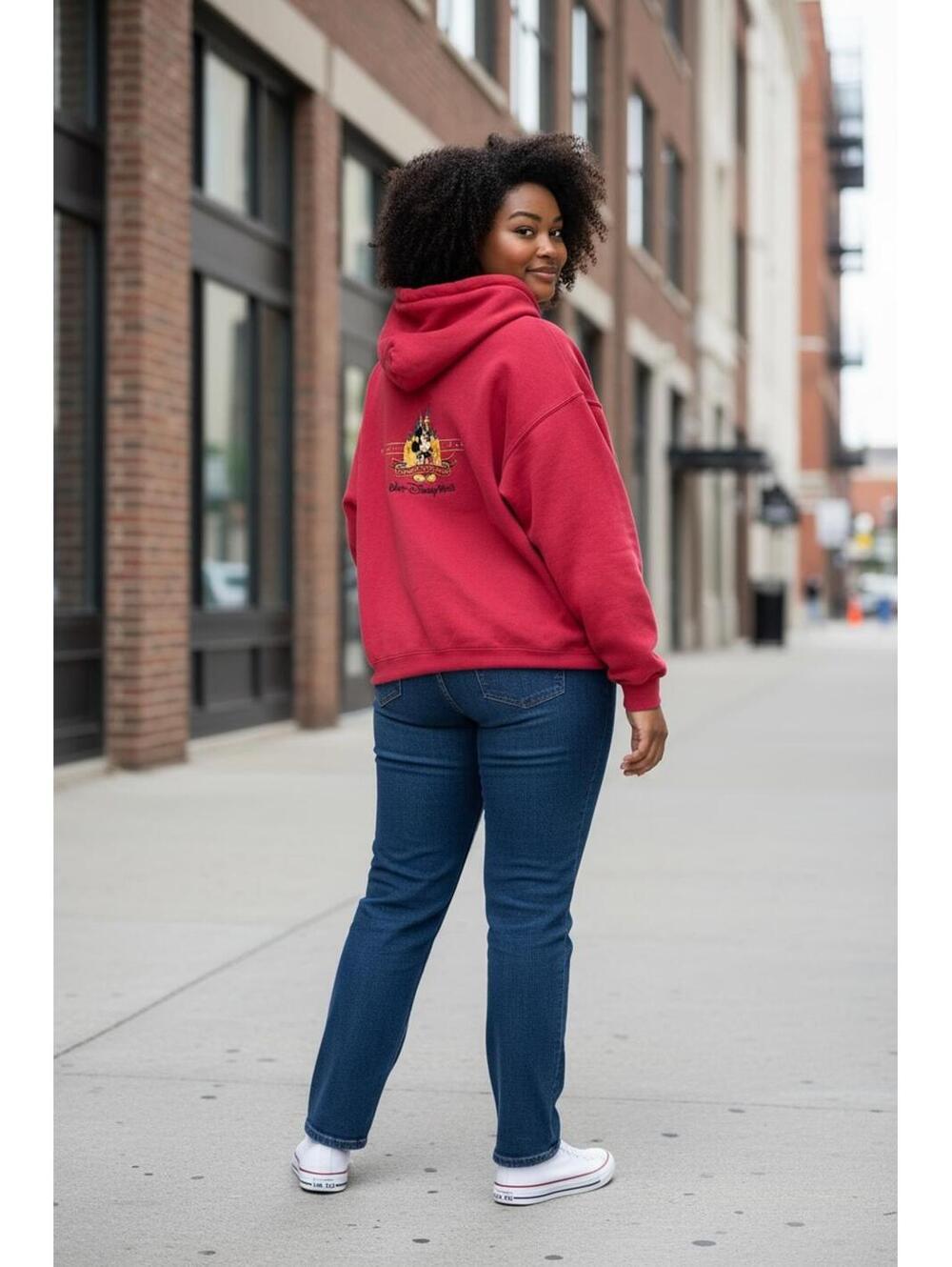 Walt Disney World 50th Anniversary Red Hoodie, Size XXL - Picture 1 of 10